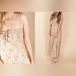 Wildflower Maxi Dress with Slit